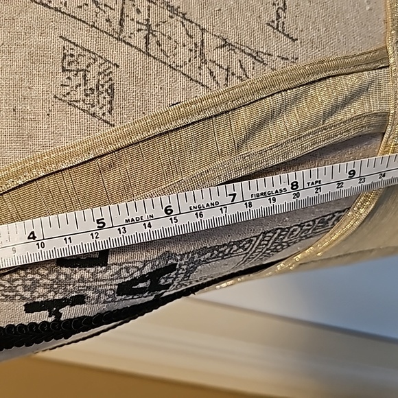 Gold Dressy Tank with built-in bra - Picture 8 of 8